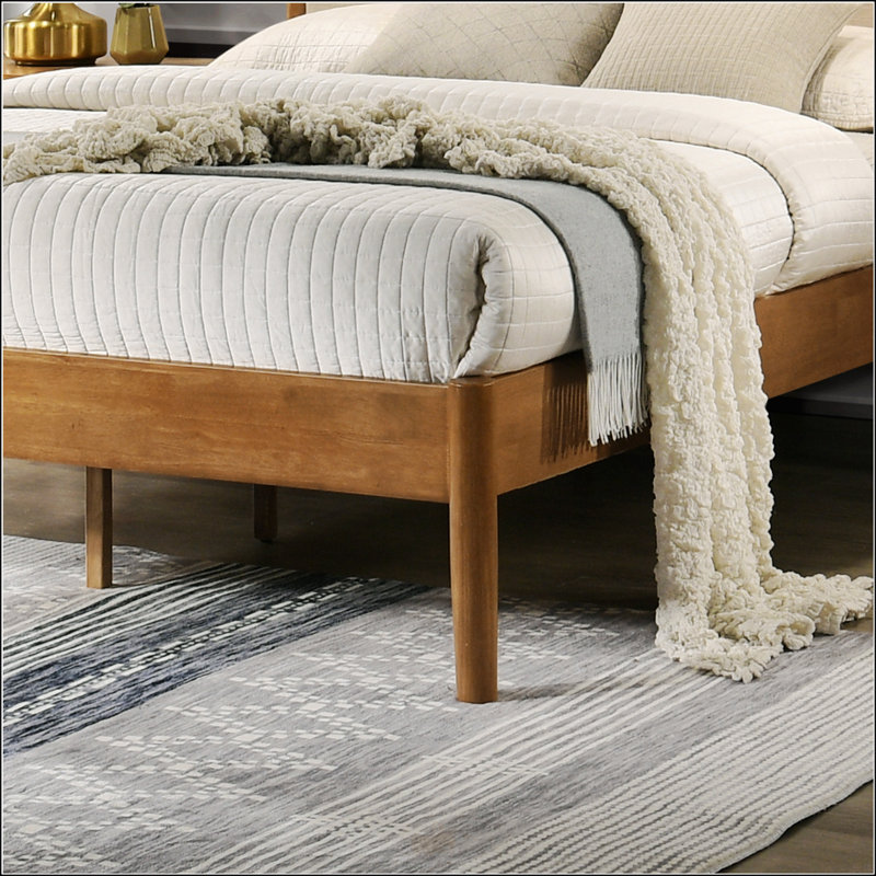 Rubberwood Platform Bed