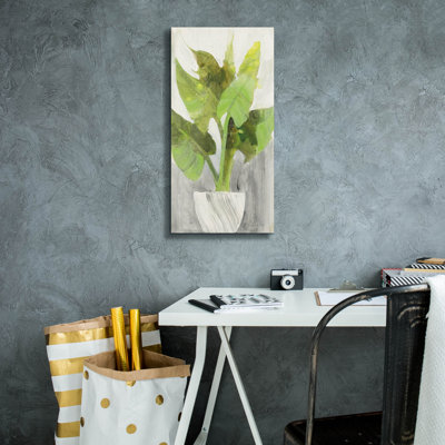 Art mural sur toile Winston Porter «Tropical Planter 1» par Albena Hristova