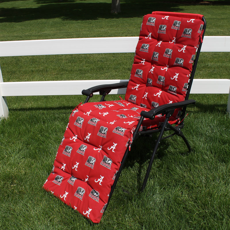 Coussin de canapé d’intérieur/extérieur alabama NCAA, L 72 po x P 20 po