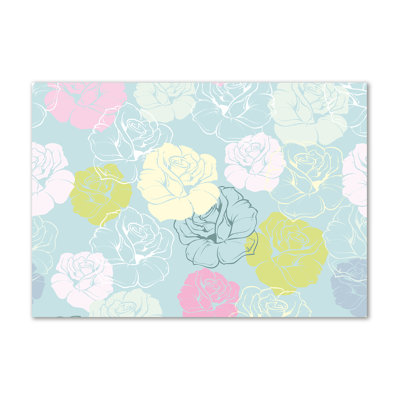 Roses - Wrapped Canvas Print