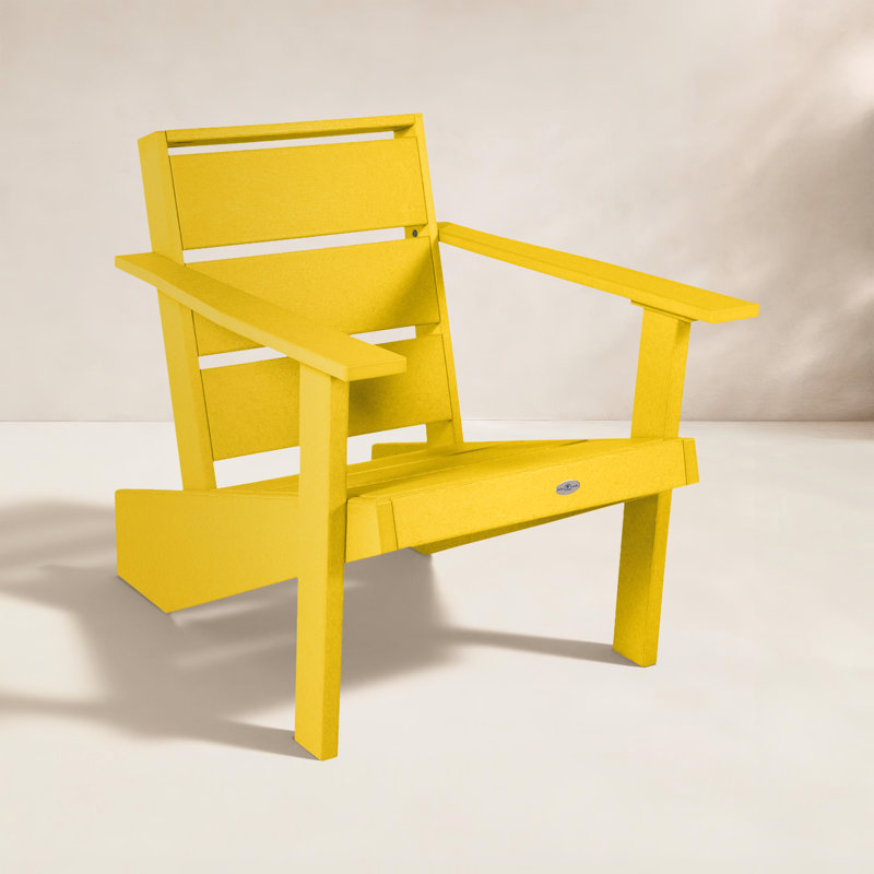 Chaise Adirondack moderne Haven, Sunbeam Yellow