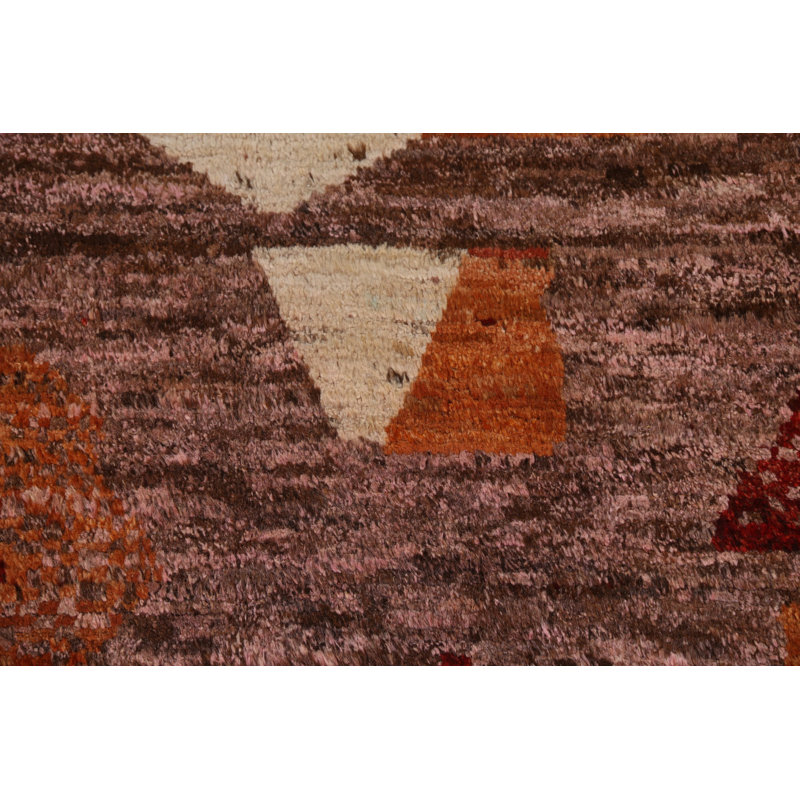 One-of-a-Kind 6'7'' X 9'5'' New Age Wool Area Rug in