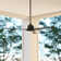 Inlight 60 IN. Integrated LED Indoor and Outdoor Ceiling Fan with Light and Remote, IN-0714-3-BK