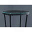Table d'appoint, côté, bout, support à plante, rond, salon, chambre à coucher, contemporain, moderne