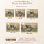 Papier peint décoratif amovible de style fresque antique vintage, portrait ornemental-352031202-352031203