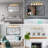5-Copper colored dimmable iron glass Vanity Light