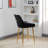 Upholstered Counter Stool with Metal Frame-87763311