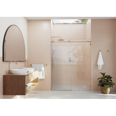 Eclipse 60" Frameless Sliding Shower Door