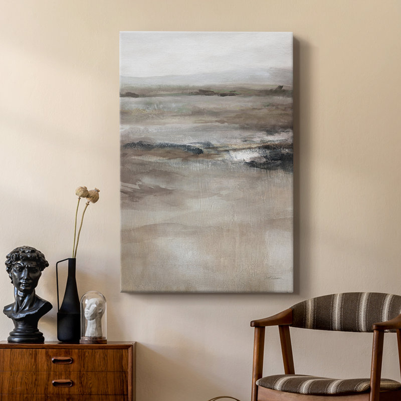 Perspectives lointaines - galerie Cavas sur mesure, H 27 po x l 18 po