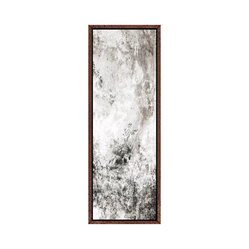 Chaotic Calm Two Neutral by Mlli Villa - Panoramic Print on Canvas, 121.92cm H x 40.64cm W x 3.81cm D