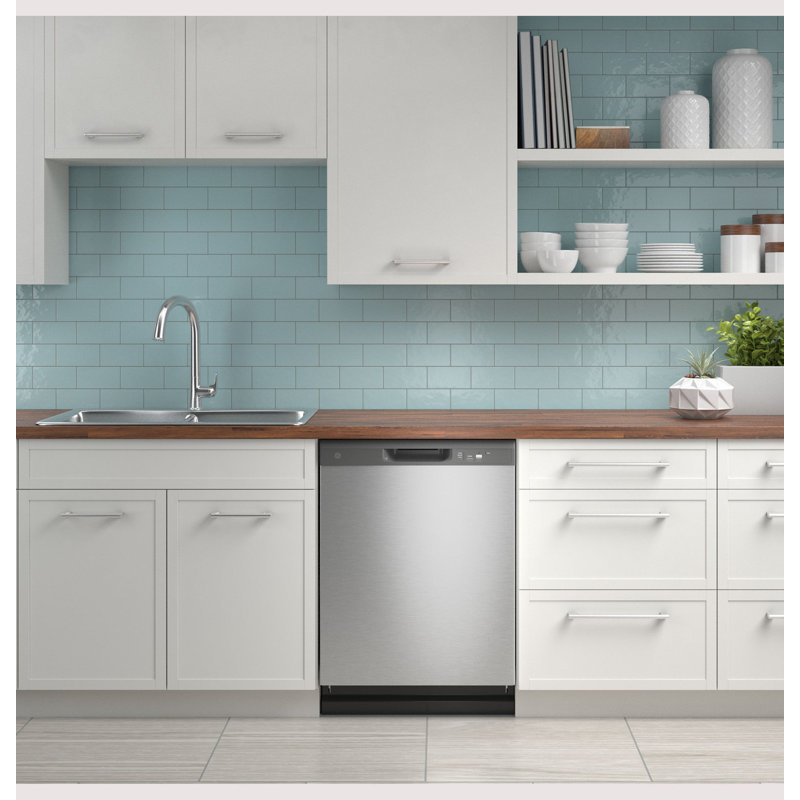24-Inch Stainless Steel Energy Star Front Control Dishwasher