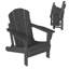 Chaise Adirondack pliable pour l'extérieur-1599260000