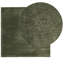 Rug "HUARTE" Short Pile Soft and Washable Forest Green-978180662