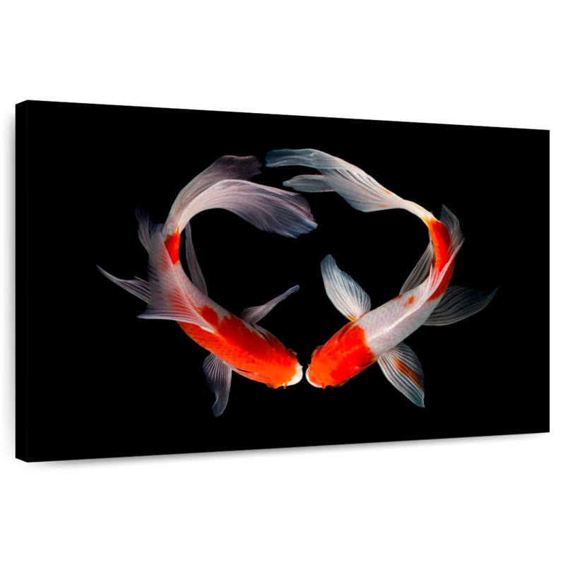 Brampt Koi Fish Love, H 20 po x l 30 po