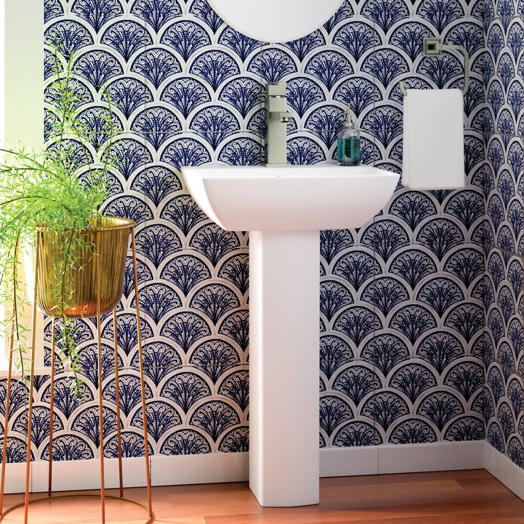 Barclay Summit White Vitreous China Rectangular Bathroom Sink with Overflow Barclay 