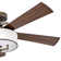 56" Hampton 5 - Blade LED Standard Ceiling Fan with Wall Control and Light Kit Included
