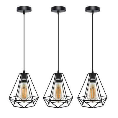 3 - Light Black Pendant