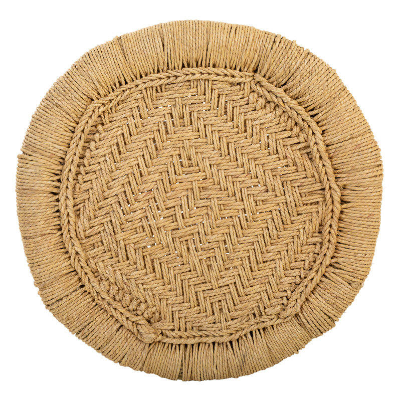 Acampora Rattan Accent Stool
