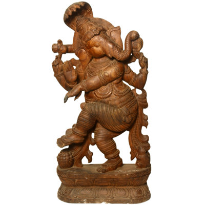 Ganesha danse pour le dieu Brahma