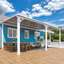 Aluminum Pergola with Canopy