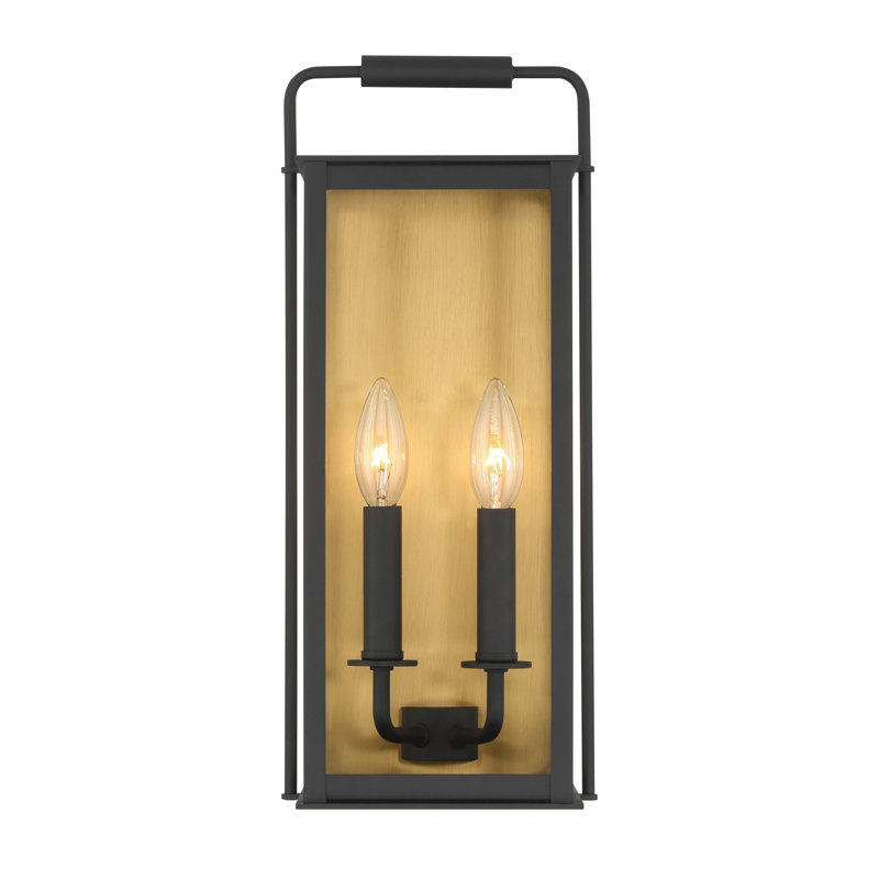 Gilian 16.5" High 2-Light Outdoor Wall Sconce