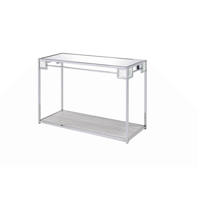 Console Sioneia, miroir, chrome 90308