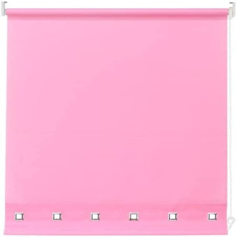 Semi Sheer, Pink, 165 cm L x 150 cm W
