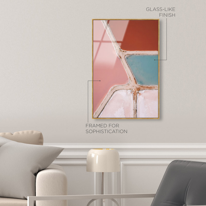 Perfectly Aligned High-Gloss Frameless Acrylic Glass Wall Art Abstract Print by Oliver Gal, Ready to Hang, 10 x 15