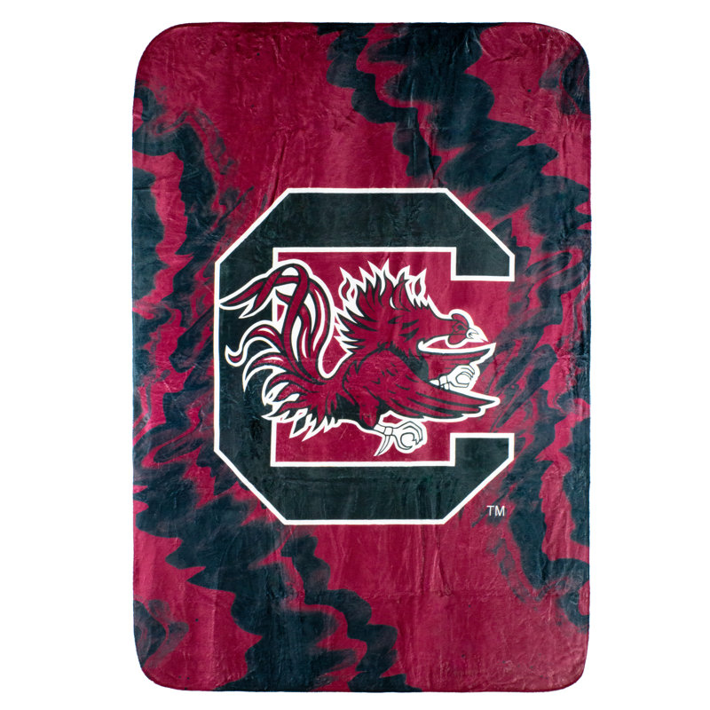 Jeté doux sublimé South Carolina Gamecocks, 42 po x 60 po, L 42 po x L 60 po