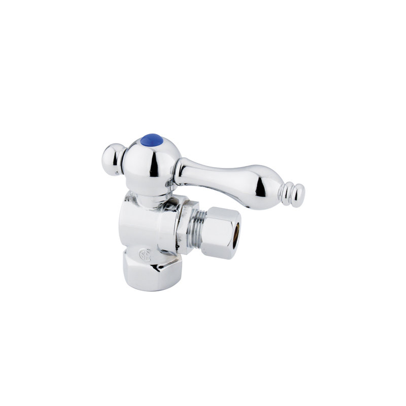 Quarter Decorative Turn Valves, Polished Chrome