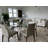 Round Glass Top Dining Table