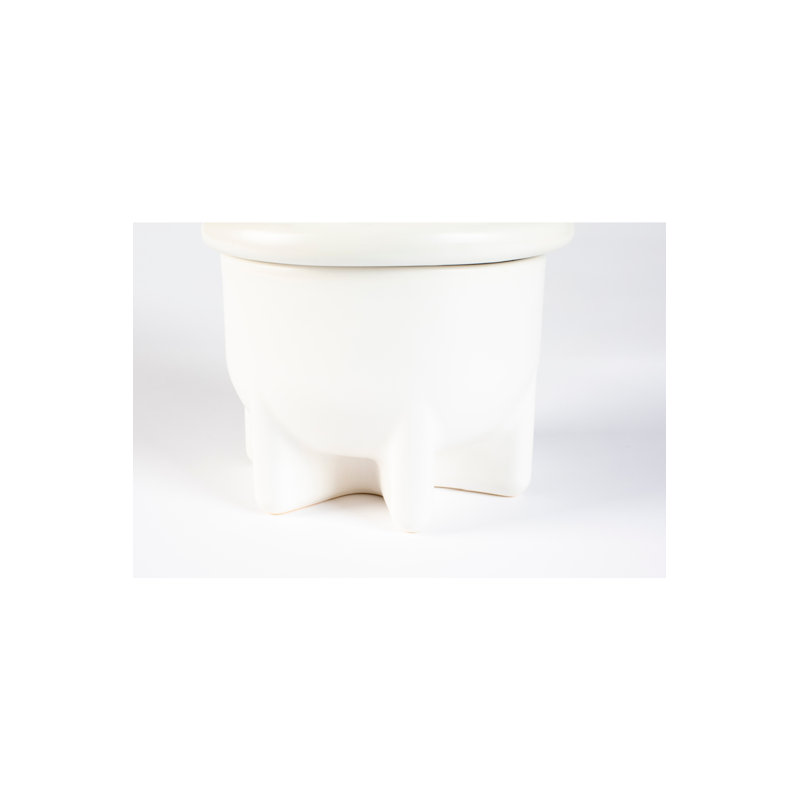 Vase Bassin, H 11 po x l 8 po x P 8 po