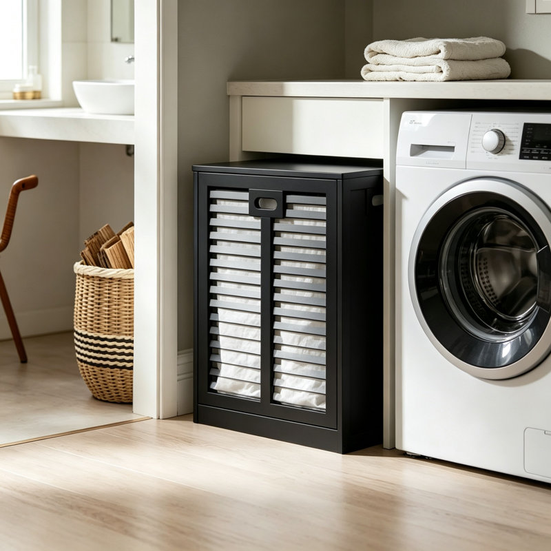 Laundry Hamper, Black