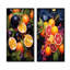 Electric Ebony Passionfruit Pulse - fruits, ensemble de 2 reproductions d'art mural-102575876-102575881