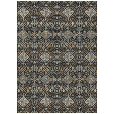 Machine Washable Indoor/Outdoor Chantille ACN2478 Global Rug