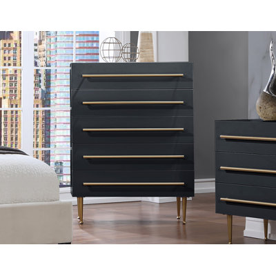 Commode 5 tiroirs Deneus