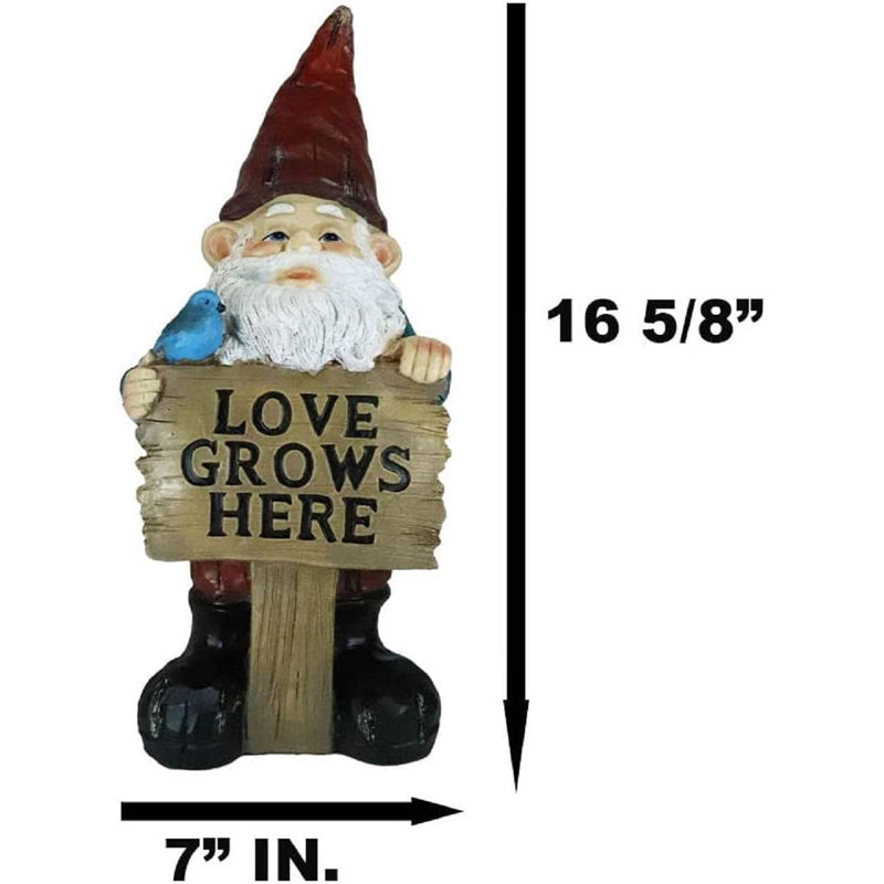 Figurine Ehlani Mr Gnome et Bluebird