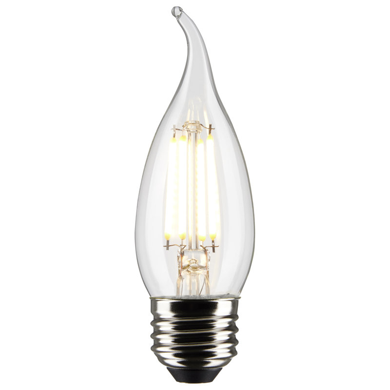 5.5 Watt (60 Watt Equivalent), CA10 LED, Dimmable Light Bulb, E26/Medium (Standard) Base, 2700K, 4W