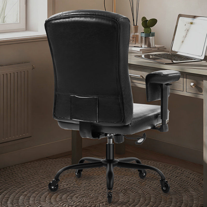 Chaise de bureau Carraton, Noir
