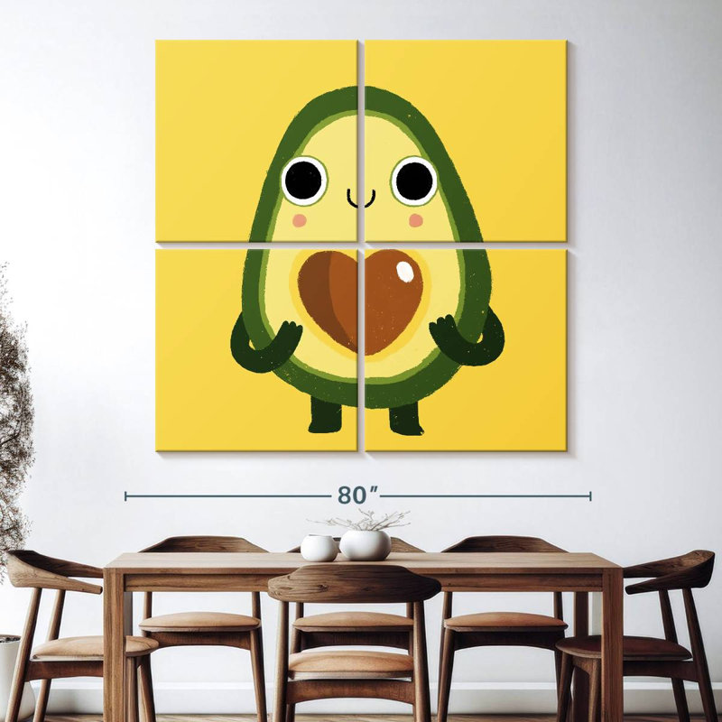 Yarlin Luvacado, 74" H x 74" W