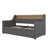 Wingo Upholstered Daybed With Trundle And LED Lights-420201719