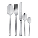 Sole 30 - Piece Stainless Steel Flatware Set - Service for 6