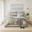 Beige/Ivory 3 Piece Comforter Set-60500096