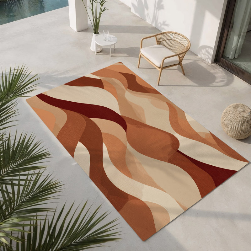Tapis intérieur et extérieur Skyline Glow, Rectangle 1 pi 6 po x 2 pi 6 po