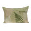 Parkland Collection Eureka Green 14" x 20" Cotton Tropical Fern Decorative Throw Pillow-463657125