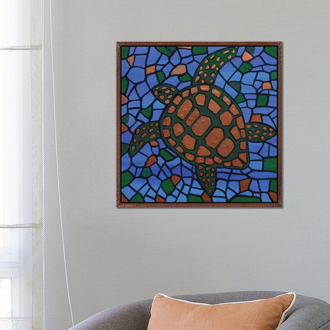 Schildkröte von Rachel Olynuk - Galerie-verpackte Leinwand Giclée auf Leinwand