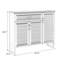 Rangement pour chaussures en aluminium brun noisette