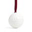 Festive 3.31'' Bone China Ball Ornament