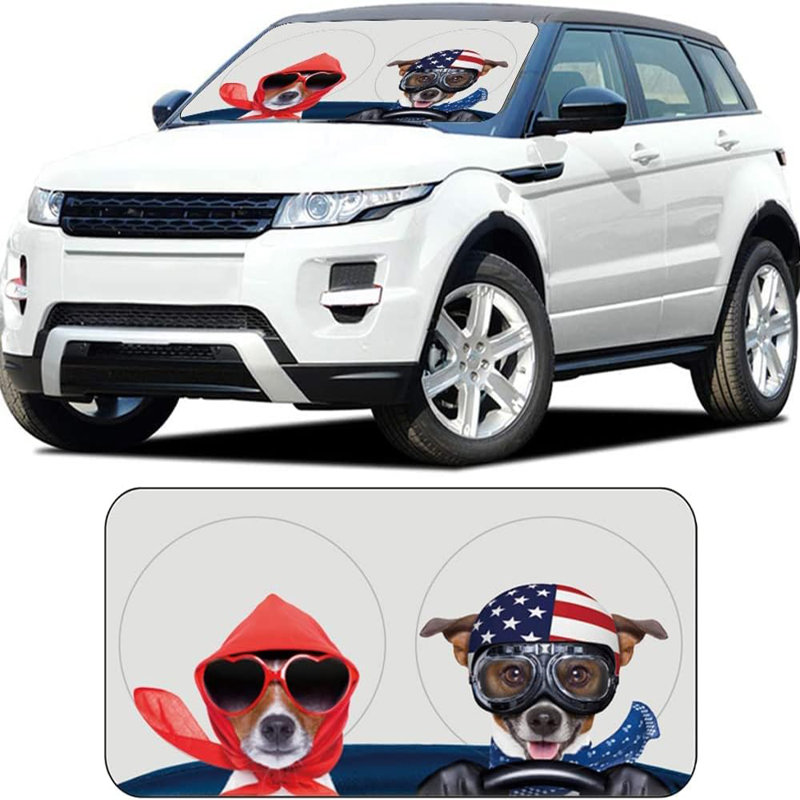 Car Front Window Windshield Sun Shade Foldable Shield Cover Visor UV-Block