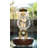 Roman Numeral Metal Mechanical Tabletop Clock-1819174872